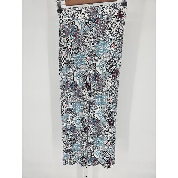 Classic Concepts Womens Sz PS Petite Pull On Viscose Pants Colorful Boho - Picture 4 of 4